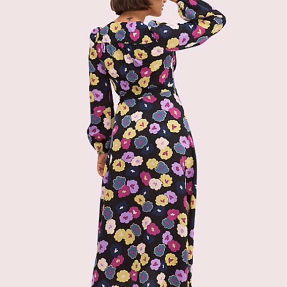 Kate Spade Winter Garden Wrap Dress - Picture 3 of 3